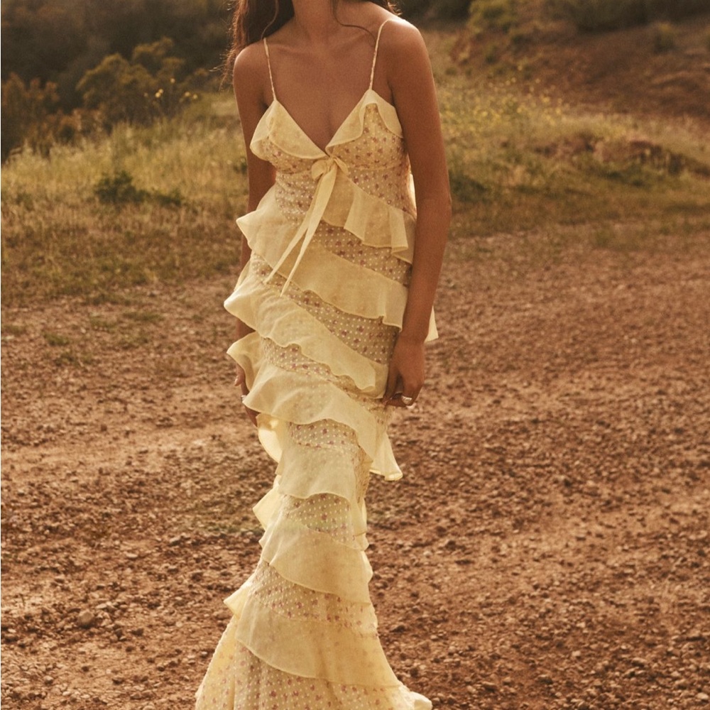NWT For Love & Lemons Debby dress - Picture 3 of 5